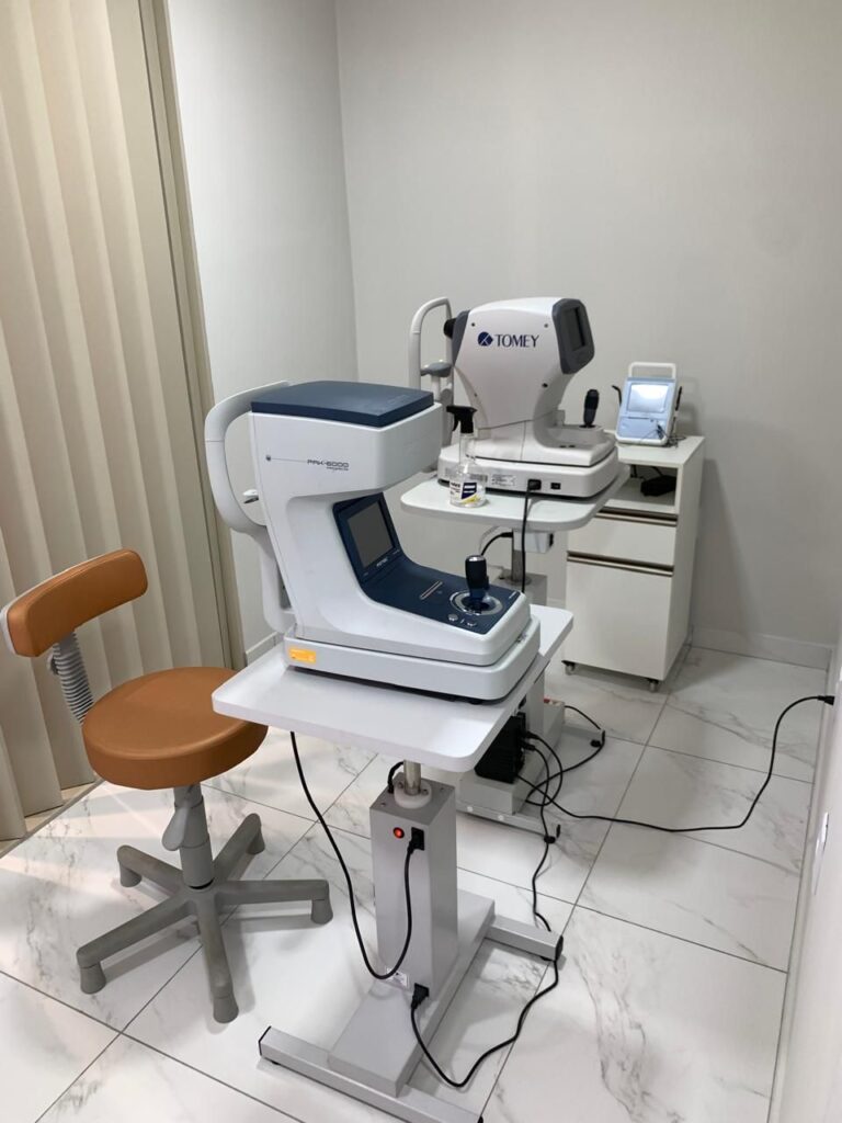 Equipamentos modernos de oftalmologia no COAH João Pessoa
